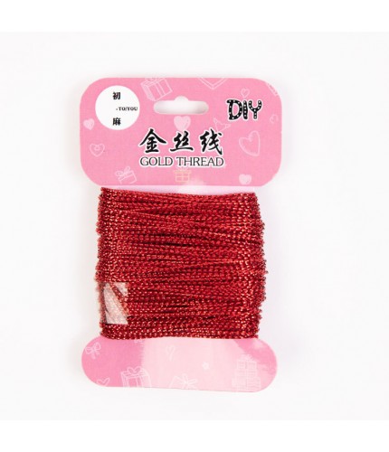 O3-3 9 Big Red Model 20M-Card Packaging Decor Thread