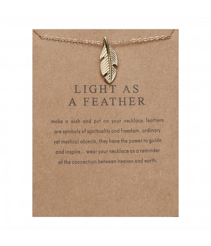 Leaf European Necklace Gift