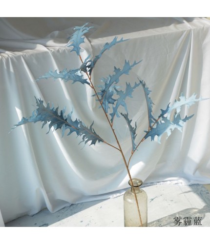 Single Serrated Leaf Artificial Flower Clearance