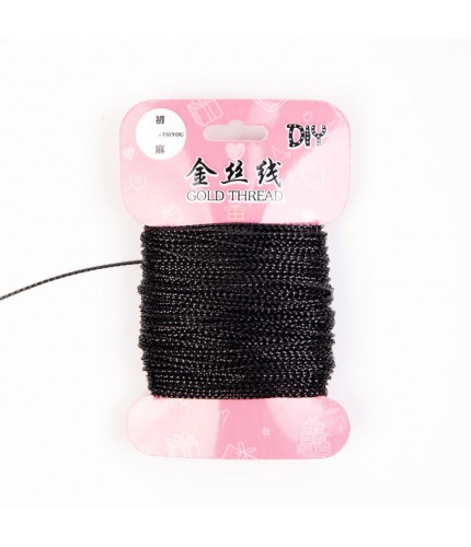 O3-11 17 Black Model 20M-Card Packaging Decor Thread