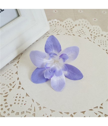 Blue Artificial Orchid Head