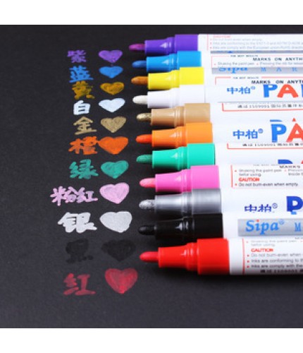 White Zhongbai Paint Pen