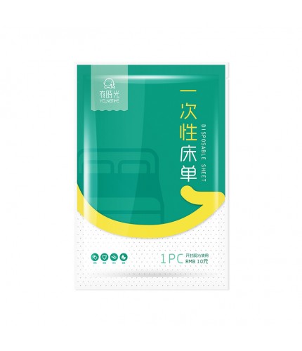 Bed Sheet 200x230cm Travel Disposable Pack Clearance