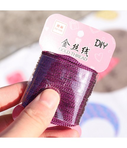 O3-2 14 Purple Model 20M-Card Packaging Decor Thread