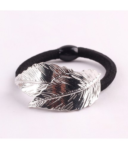 Silver Leaf Shimmer Hairband