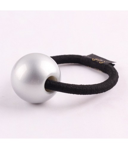 Silver ball hair band