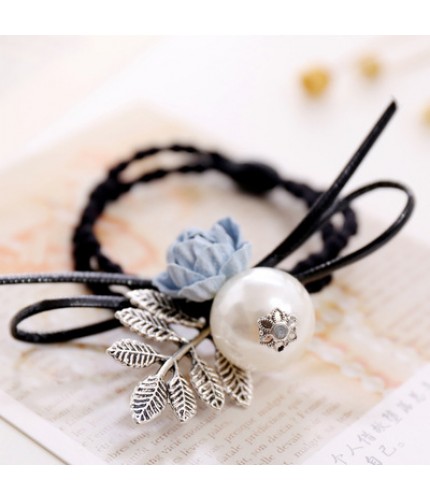 Light Blue Foliage Hairband