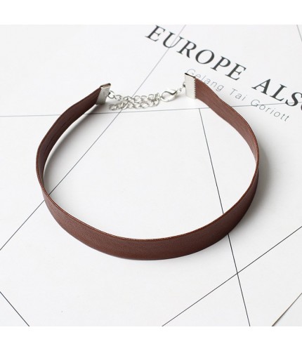 Simple Brown Choker