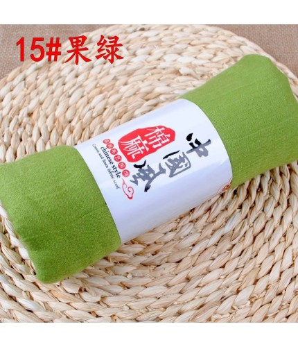 Fruit Green 190x110cm Cotton Linen Plain Maxi Hijab