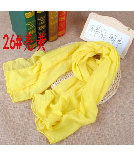 Bright Yellow 180x140cm Cotton Plain Super Maxi Hijab Clearance