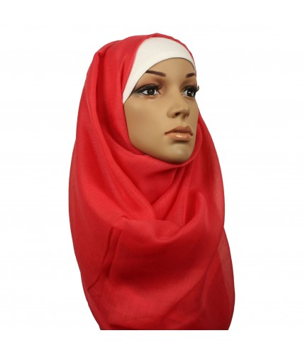 Cardinal Red Large Maxi Hijab Clearance