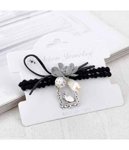 Light Gray Pear Drop hairband