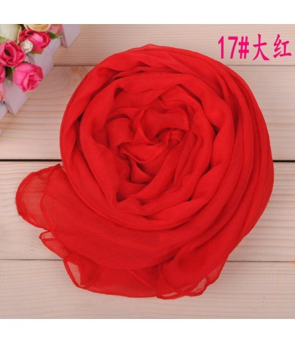 red Silk Candy Maxi Hijab Clearance