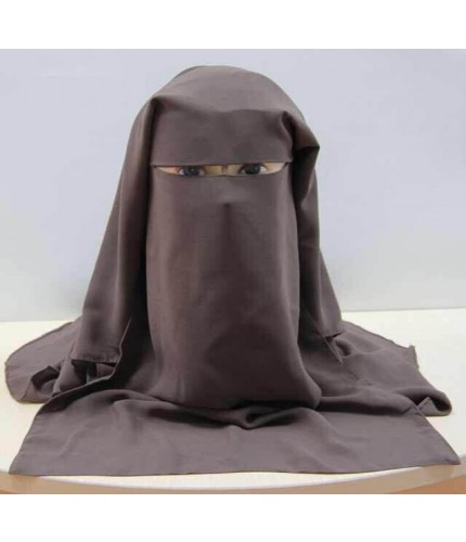 Coffee Beige Niqab 