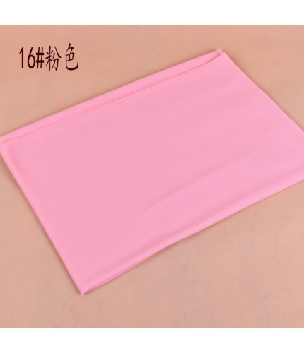 Pink Classic Chiffon Plain Maxi Hijab Clearance