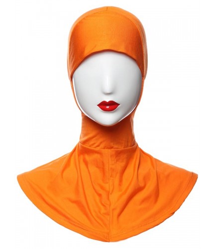 Orange Modal Structured Hijab Underscarf 
