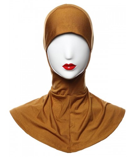 camel Modal Structured Hijab Underscarf 