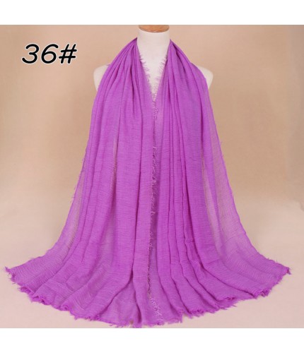 Purple Cotton Vogue Maxi Hijab