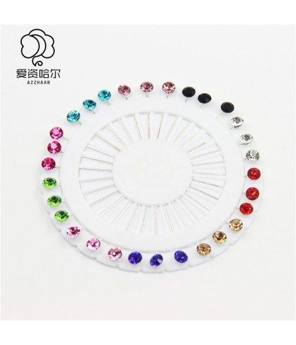  Rhinestone Pin Wheel 
