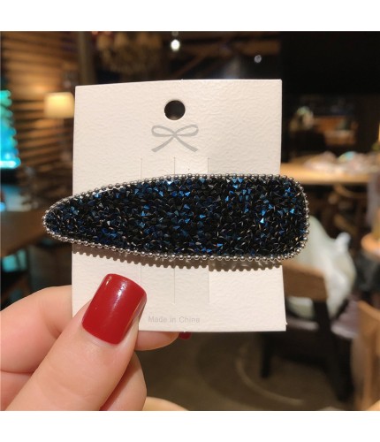 K113-3 Drop-Shaped Blue Korean Style Hair Clip Clearance