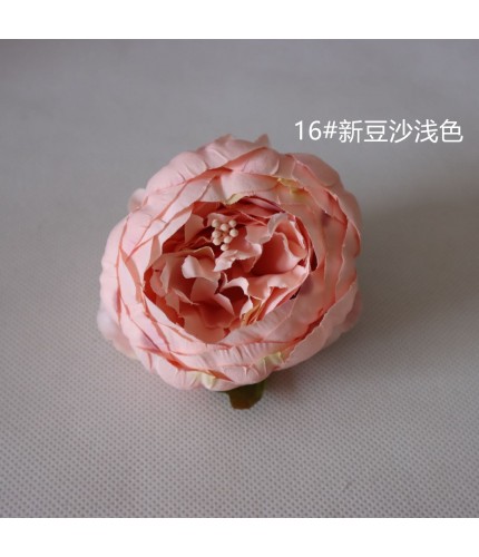 16# New Bean Paste Artificial Peony Head Clearance