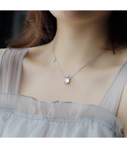 1103# Rainbow Unicorn Korean style Necklace Clearance