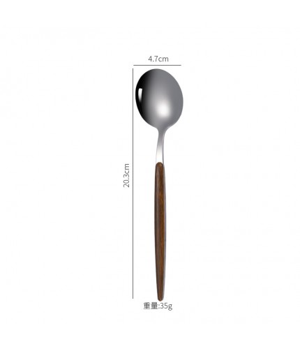 Natural Main Meal Spoon Portuguese Clamp Handle Clearance