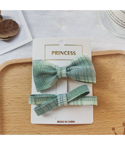 Cedar Suit Korean Style Bow Hair Clips Clearance