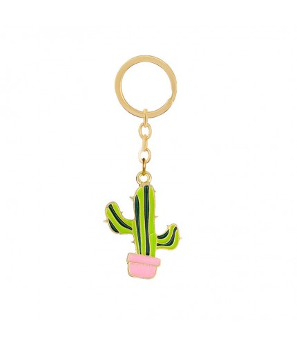 No. 18. Green Cactus Allow Keyring