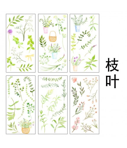 Branches And Leaves Sticker Sheet
