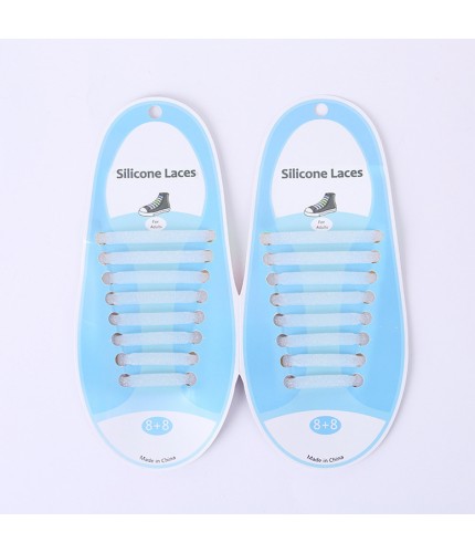 Silver Lazy Shoelaces Clearance