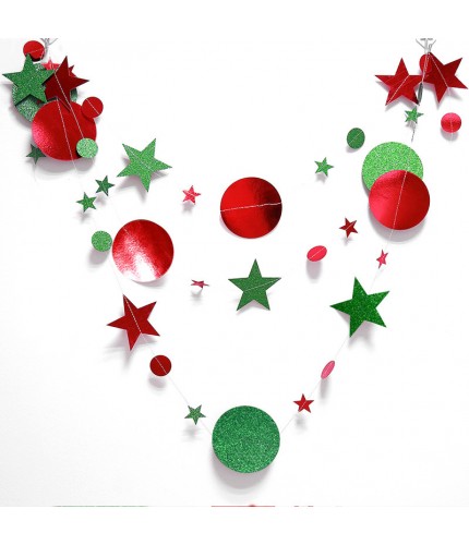 4M Red And Green One Garland Pendant Clearance