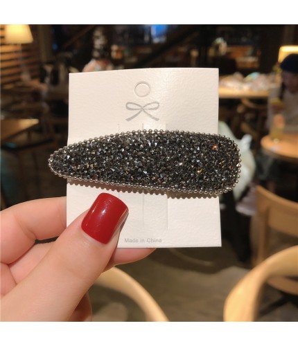 K113-2 Drop-Shaped Gray Korean Style Hair Clip Clearance