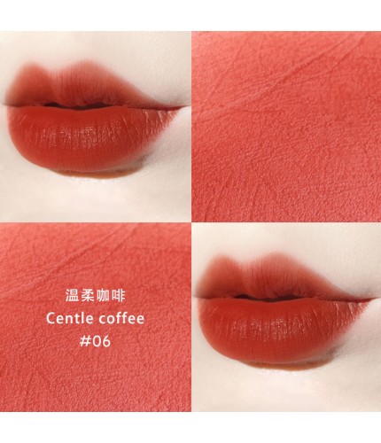 No. 6 Gentle Coffee Air Matte Lip Glaze Clearance