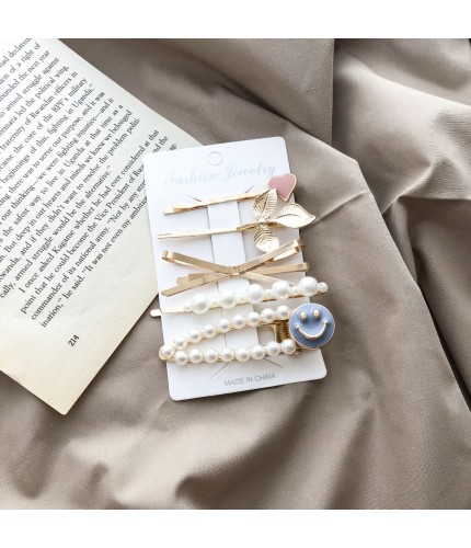 18# 5 Piece Set Korean Style Hair Clips Clearance