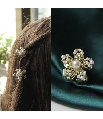 Zj-028-Five Flower Clamp Kstyle Hair Clip Clearance