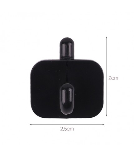 Hook 1Cm8 pcs.Black Smart Storage System Clearance