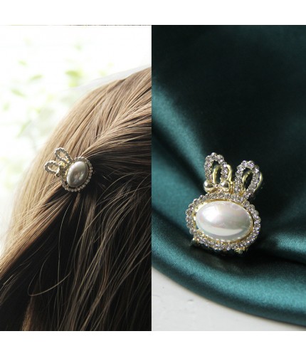 Zj-034-Rabbit Catch Clip Kstyle Hair Clip Clearance
