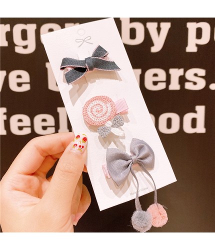 09# Pink Lollipop Set Hair Accessories Kids Set Clearance