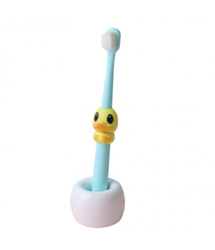 Sky Blue Childrens Cartoon Toothbrush