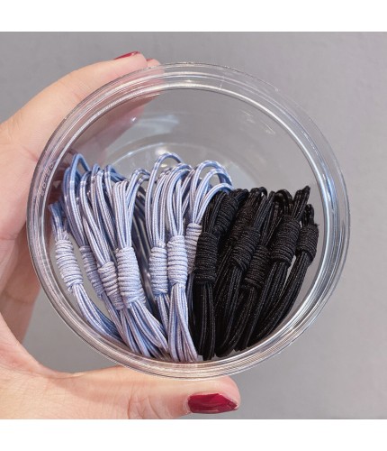 10# Black And 20 Light Blue Hair Bands Clearance