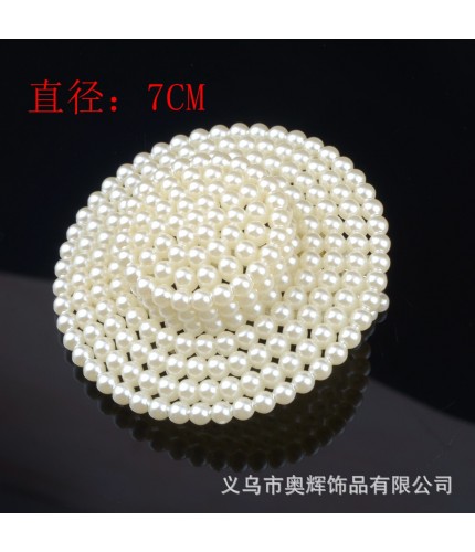 Large Hat--Pearl Hair Grasp Pearl Hair Clip