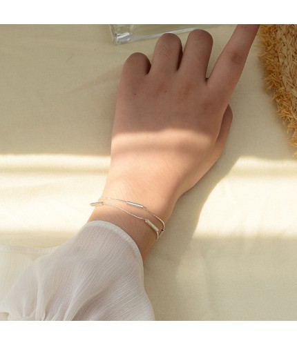 212# Double Long Square Kstyle Bracelet Clearance