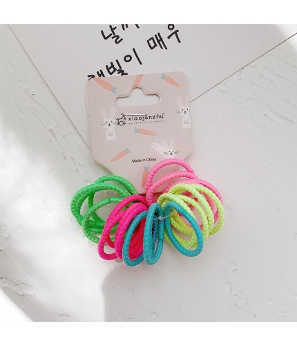 20 Rainbow Threads Hair Bands