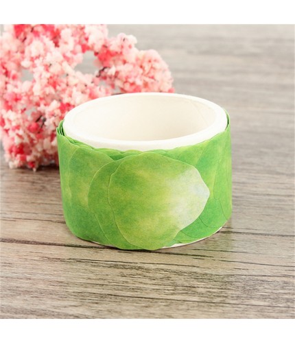 Small Green Petals Cherry Blossom Petals Paper Tape Clearance