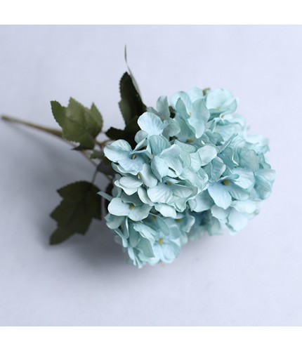 Blue Artificial 6-pronged hydrangea Clearance