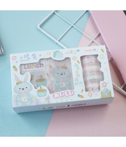 Rabbit'S Leisure Time Washi and Sticker Gift Set Clearance