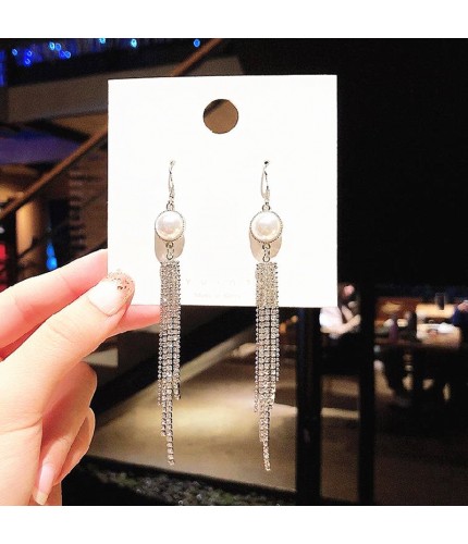 Silver South Korean Style Ear Rings