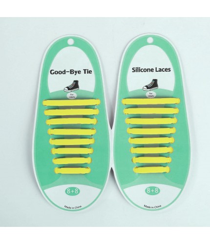 Yellow Lazy Shoelaces Clearance