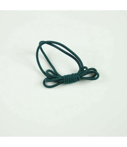 Green basic tie hairband